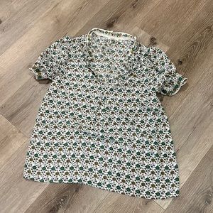 Green, yellow, pink, white